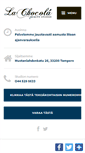 Mobile Screenshot of lachocola.fi